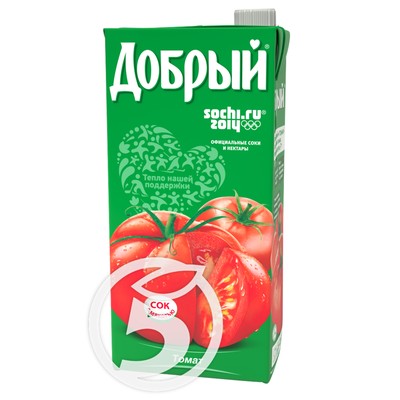 Сок "Добрый" томатный с солью 2л