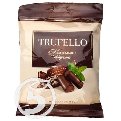 Конфеты "B&B" Тrufello c кремовым корпусом глазированные со вкусом шоколада 180г