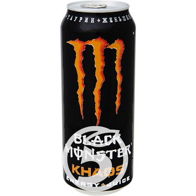 Напиток "Black Monster" Khaos Energy + Juice энергетический 500мл