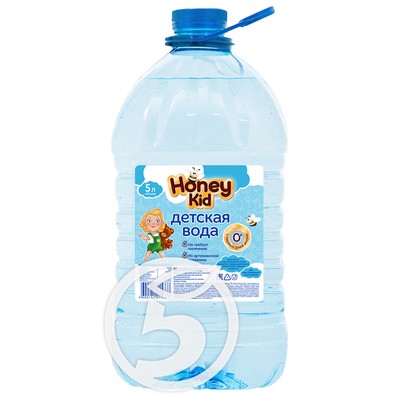 Вода "Honey Kid" питьевая для детей негазированная 5л
