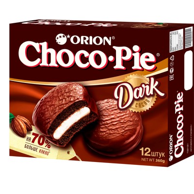 Печенье "Orion" Choco Pie в глазури 360г